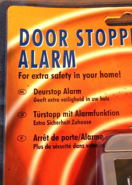 Türstopper mit Alarm